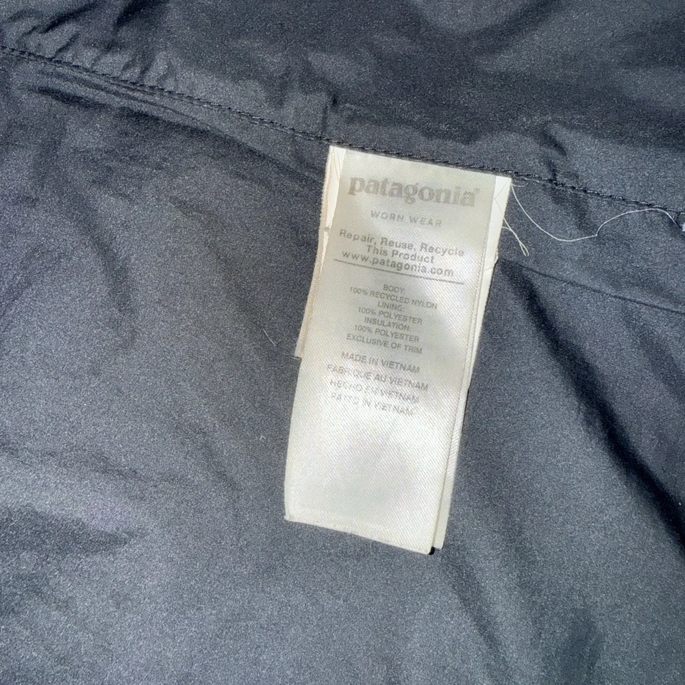 Patagonia Black RADALIE INSULATED PARKA jacket coat medium - Picture 4 of 8